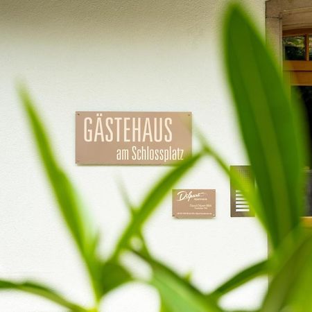 Gaestehaus Am Schlossplatz Z. 3 メーアスブルク エクステリア 写真